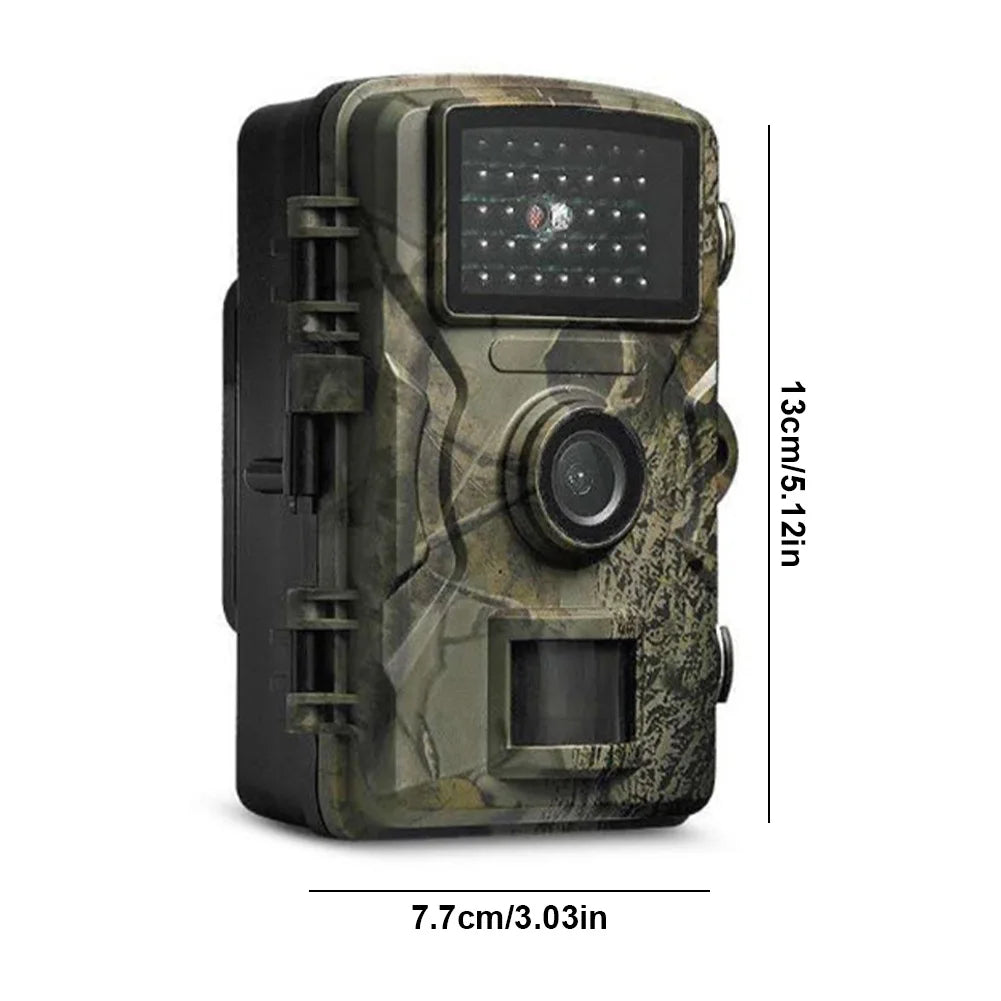 Hunting Trail Camera Waterproof Hunting Camera Motion Activated Infrared Night Vision Security Cam for Scouting Hunting
