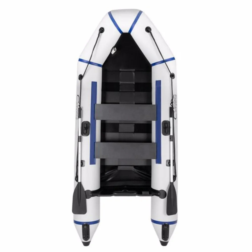 Camping Survivals 10ft PVC 330kg Water Adult Assault Boat Double rowing boat Suitable for wild fishing and diving rescue