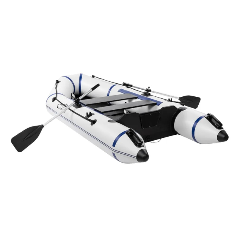 Camping Survivals 10ft PVC 330kg Water Adult Assault Boat Double rowing boat Suitable for wild fishing and diving rescue