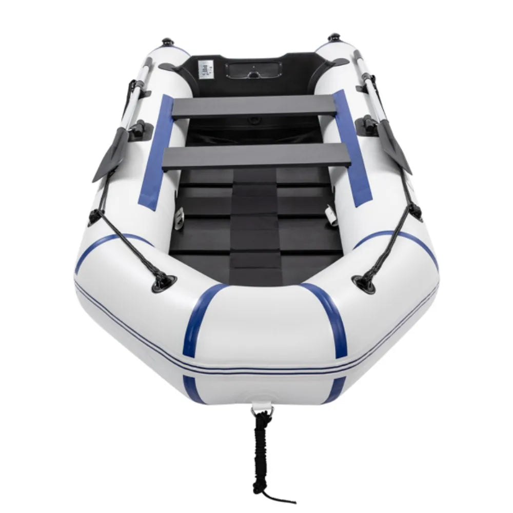 Camping Survivals 10ft PVC 330kg Water Adult Assault Boat Double rowing boat Suitable for wild fishing and diving rescue
