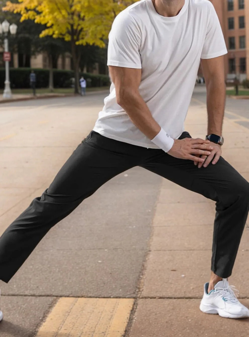 Men's Outdoor Hiking Athletic Pants, Fashionable and Casual, Quick-Dry and Breathable with Stretch, Perfect for Various Sports A