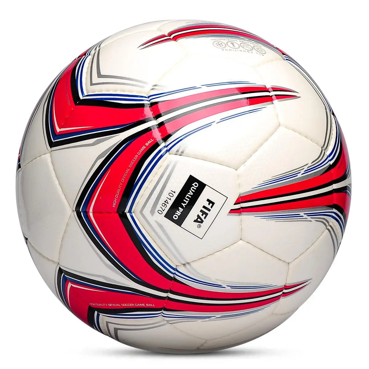 Soft PU Leather Soccer Ball Size 5 Indoor Outdoor Team Sports Training Practicing Game Match Soccer Ball Gift for Adult Youth