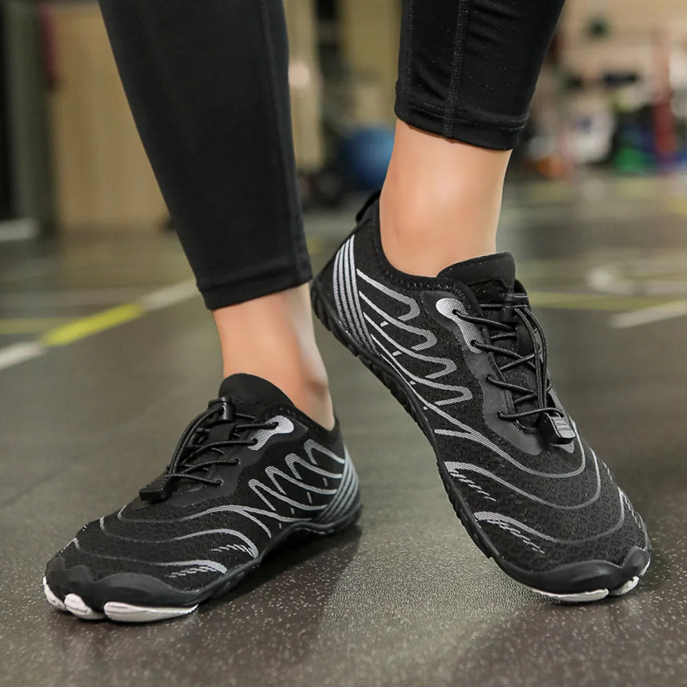 Grounding Shoes with Copper Grounded Footwear Non Slip Breathable Aqua Shoes Quick-Dry Lightweight Barefoot Shoes for Men Women
