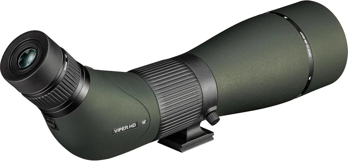 Vortex Viper HD Spotting Scope with Helical Focus Adjustable Eyecup Built-in Sunshade Waterproof Fogproof Unlimited Warranty