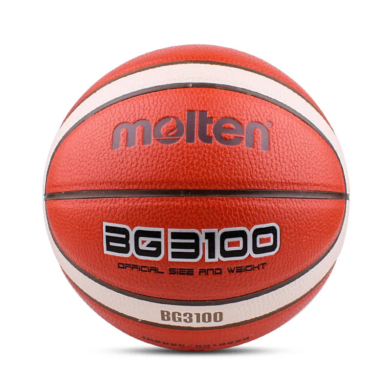 Original Molten BG3100 Basketball Soft Touch Rubber and Faux Leather Training Basketball High Bounce Indoor Outdoor Basketball