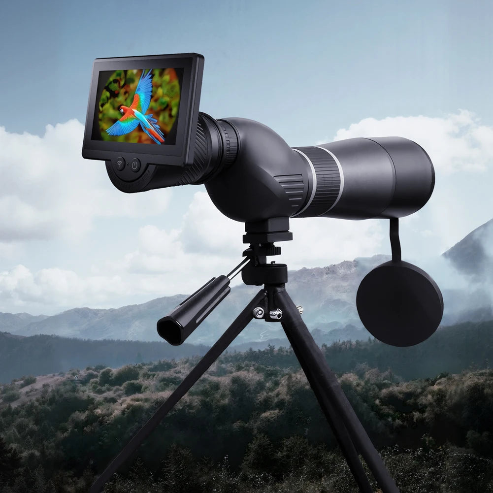 WiFi Electronic Eyepiece 1080P Telescope Camera Eyepiece with 4.3 Inch IPS Screen Digital Eyepiece for Astronomical Telescope
