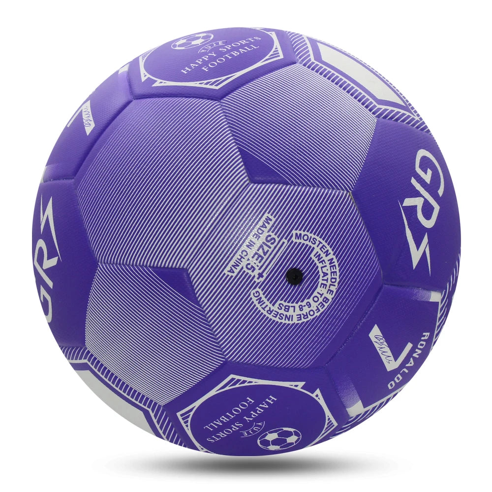 High Quality Soccer Balls Standard Size 5 PU Material Seamless Goal Team Outdoor Match Game Football Training Ballon De Foot