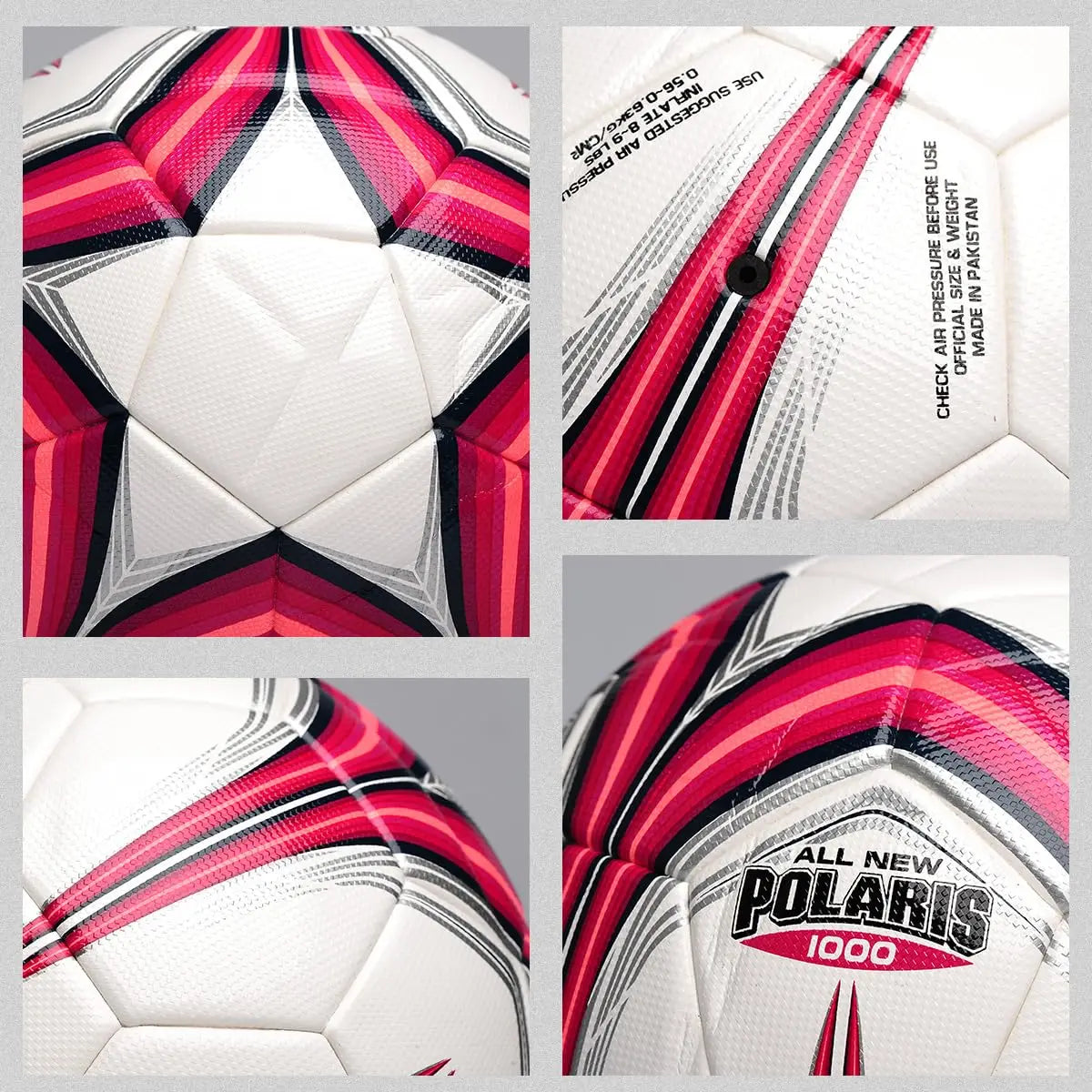 Soft PU Leather Soccer Ball Size 5 Indoor Outdoor Team Sports Training Practicing Game Match Soccer Ball Gift for Adult Youth