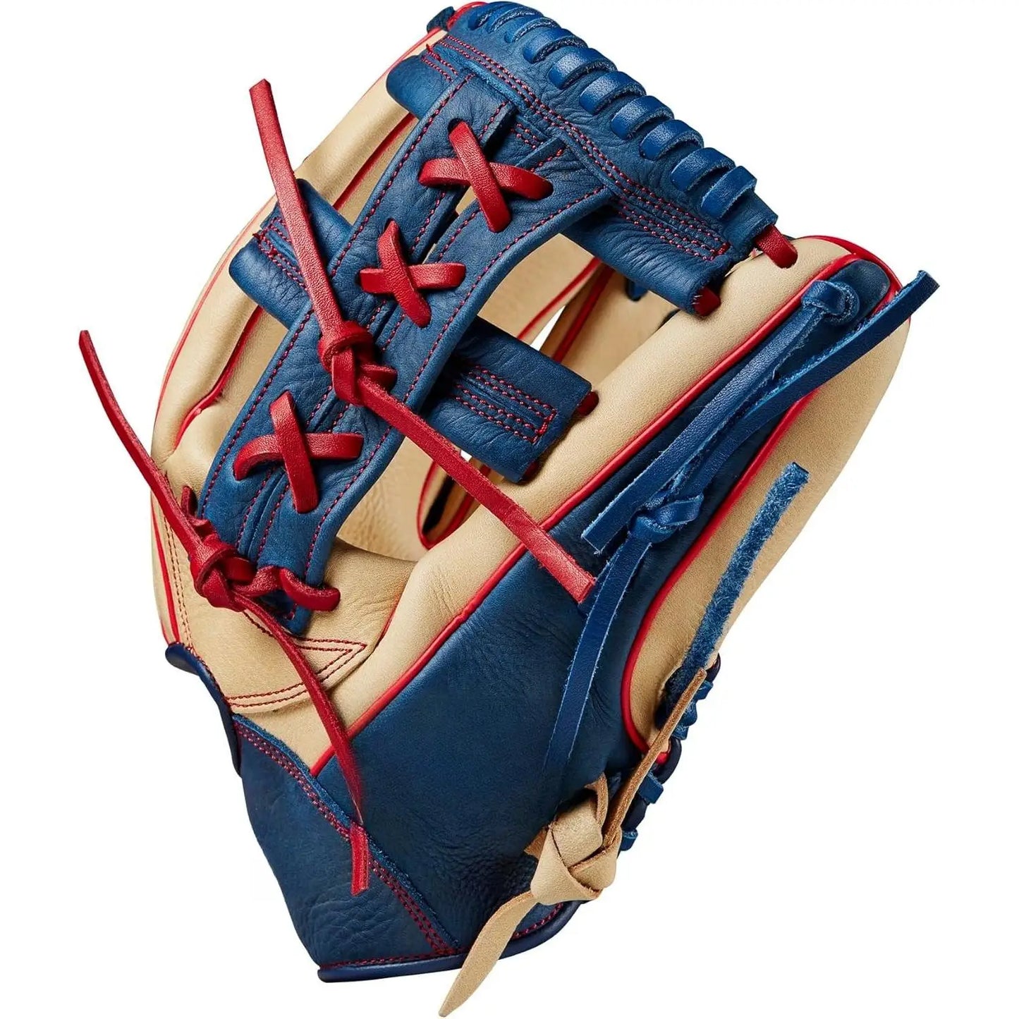 Infield Baseball Gloves. Leather in every ball glove is formed with the outermost layer of the hide to display its natural grain