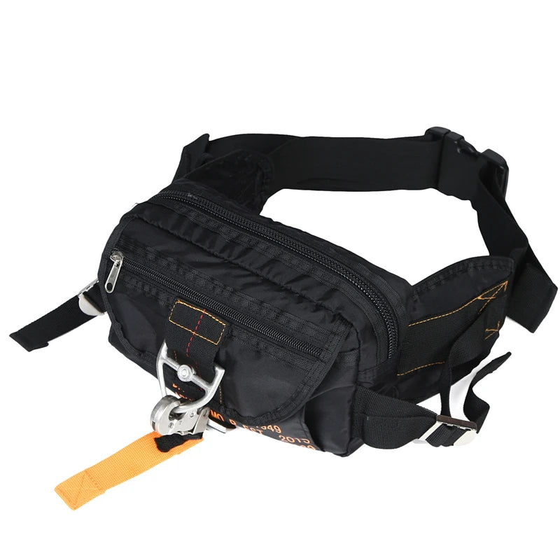 Men Waist Bag Tactical Military Fanny Pack Outdoor Belt Bag Motorcycle  Rider Camping Bags Hunting Hiking Climbing Crossbody Bag