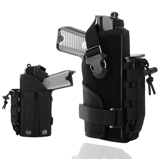 Universal Tactical Molle Pistol Holster Adjustable Handgun Molle Belt Holster Military Gun Holster Concealed Carry Pistol Pouch