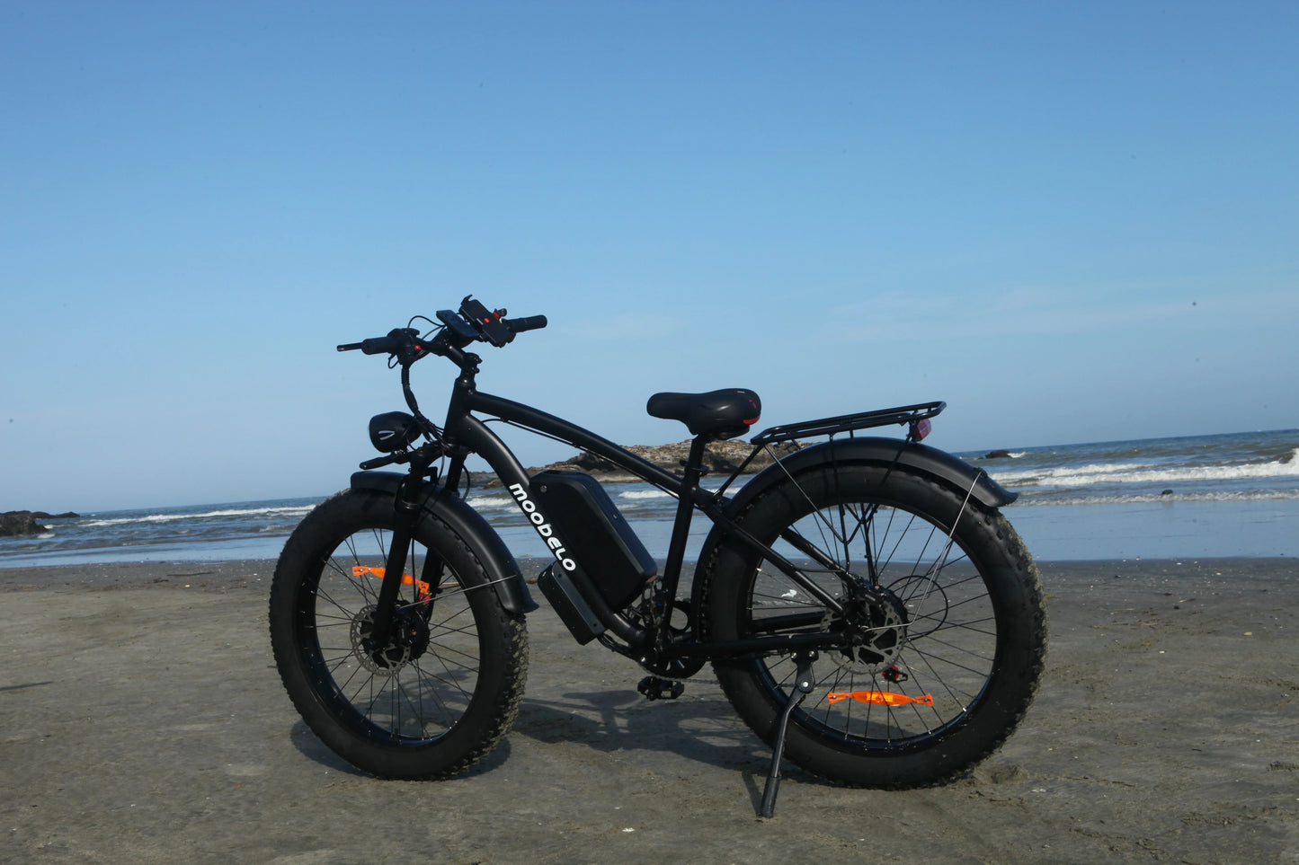 Moobelo M1 48V 2000W Dual Motor E-Bike 26" Fat Tires Front Suspension | CE Certified Ideal for US Snow/Beach/Urban Riding EBike