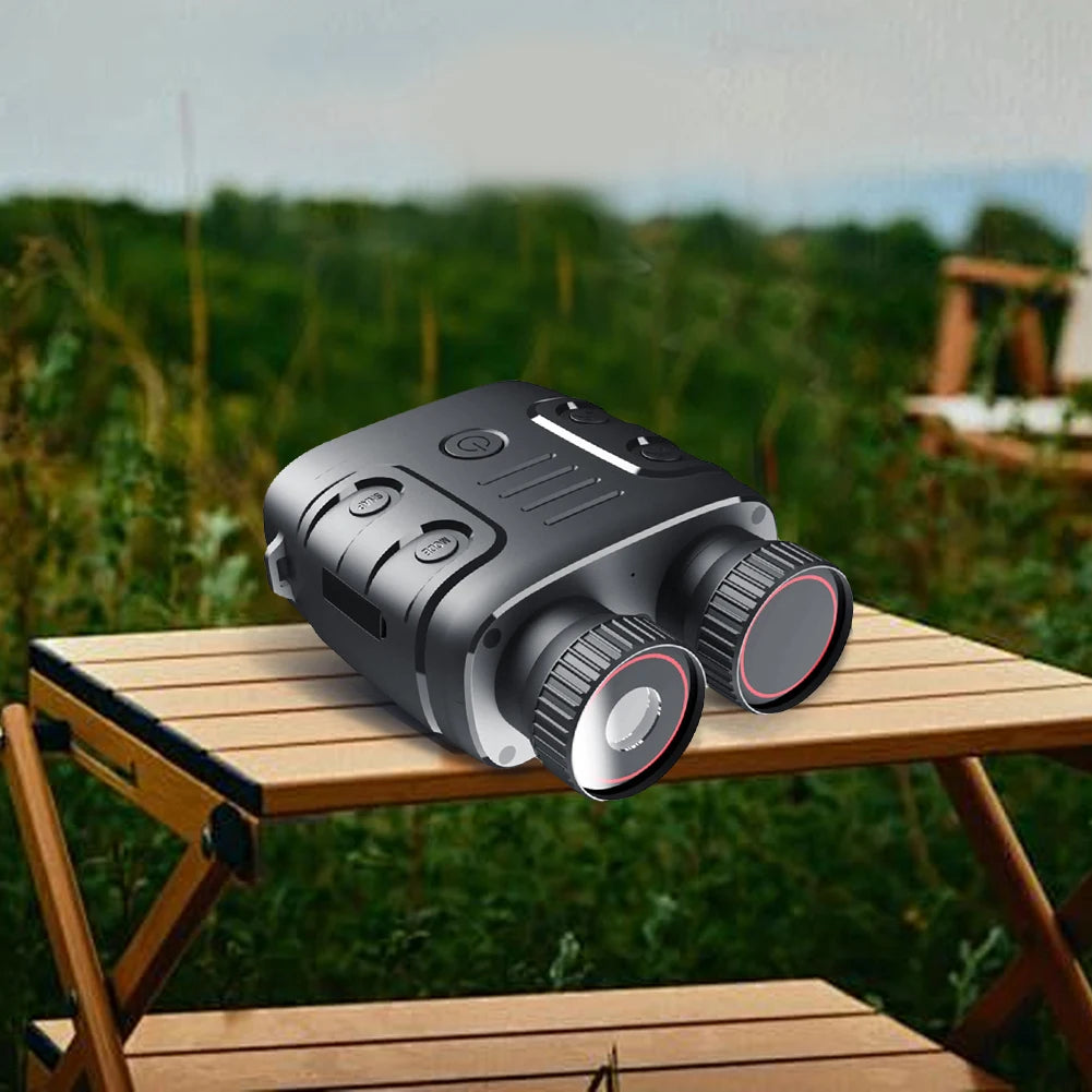 HD 1080P Night Vision Goggles 2.4-Inch Screen Infrared Digital Binoculars 5X Digital Zoom 300M Full Dark Viewing 7-Level I