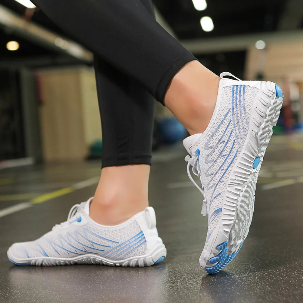Grounding Shoes with Copper Grounded Footwear Non Slip Breathable Aqua Shoes Quick-Dry Lightweight Barefoot Shoes for Men Women