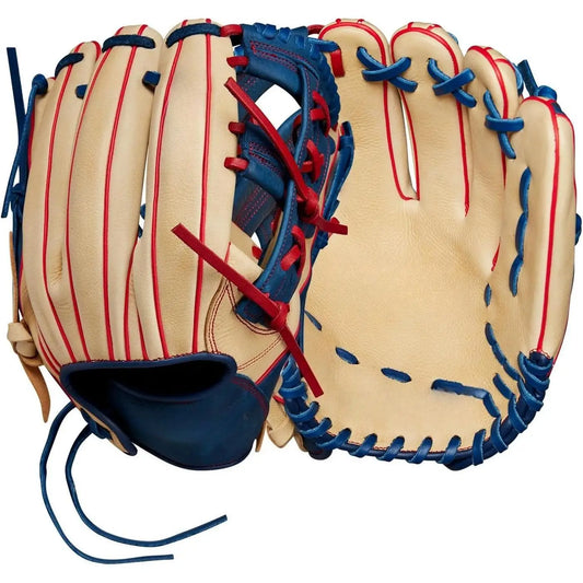 Infield Baseball Gloves. Leather in every ball glove is formed with the outermost layer of the hide to display its natural grain