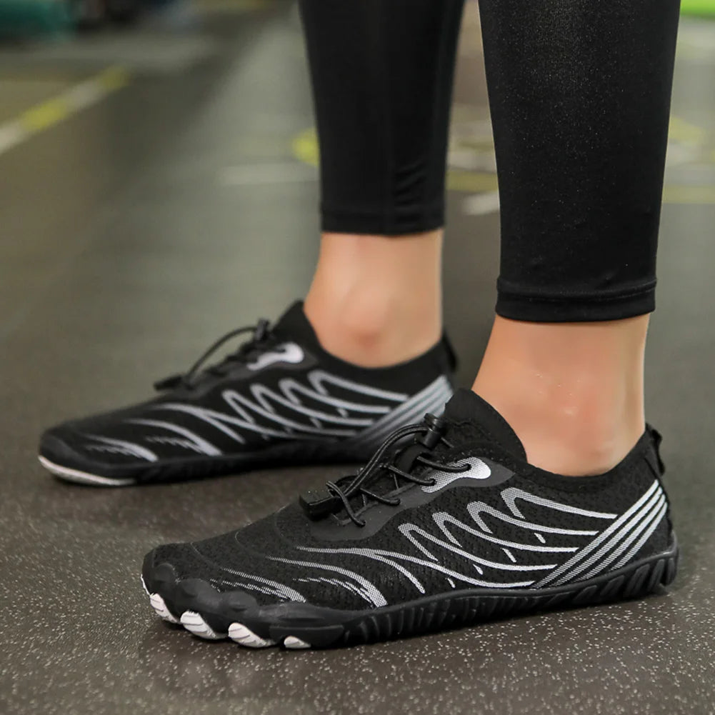 Grounding Shoes with Copper Grounded Footwear Non Slip Breathable Aqua Shoes Quick-Dry Lightweight Barefoot Shoes for Men Women