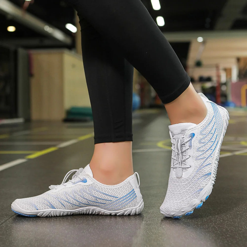 Grounding Shoes with Copper Grounded Footwear Non Slip Breathable Aqua Shoes Quick-Dry Lightweight Barefoot Shoes for Men Women
