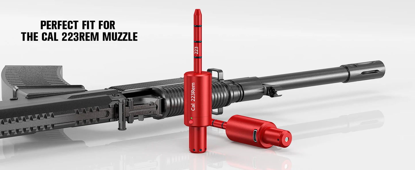 223REM multifunctional magnetic red green light trainer, dual-purpose for training and calibration