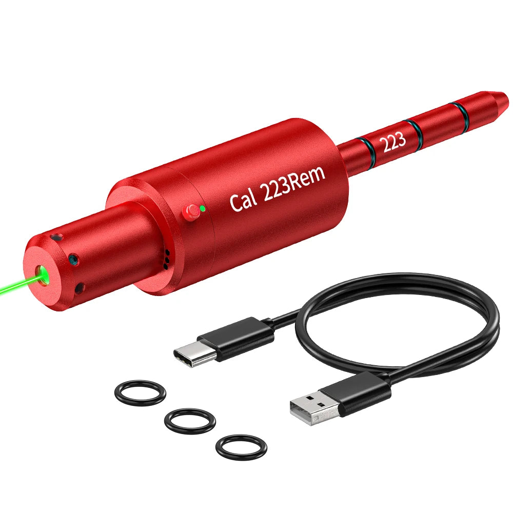 223REM multifunctional magnetic red green light trainer, dual-purpose for training and calibration