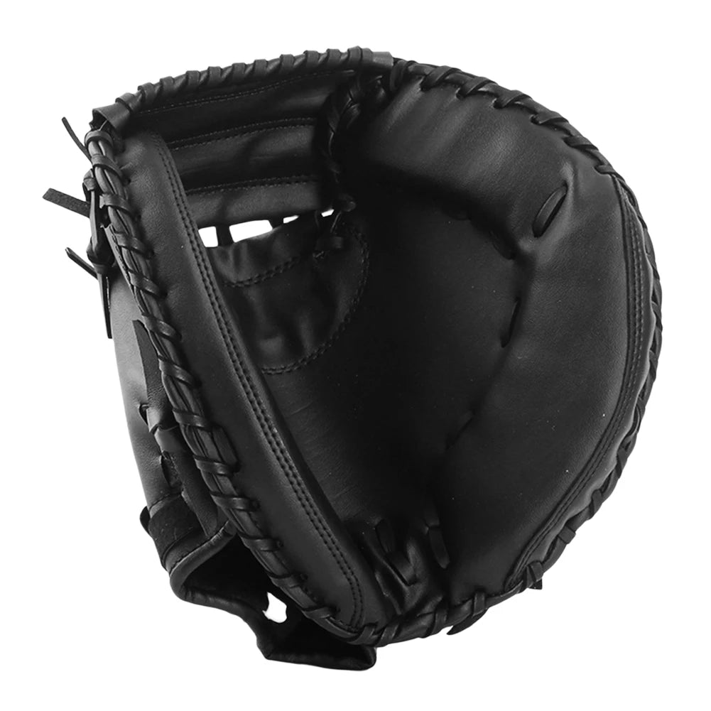 Baseball Glove PU Leather Baseball Mitt Wear-resistant Baseball Fielding Glove Beginner Play Training for Youth Adults Practice