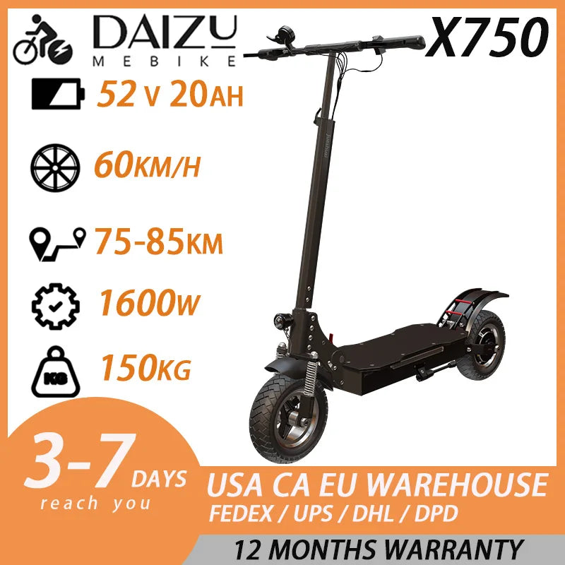 11Inch Off Road Electric Scooter 72V 6000W Dual Motor 85km/h Powerful E Scooter For Adults With Remote Control High Speed Safe