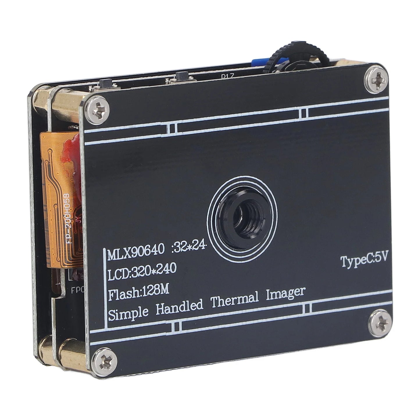 Thermal Imager Infrared Camera 2in Screen ‑ 40 ℃ to 300 ℃ Data Transmission Handheld Multifunctional Portable Thermal Imager