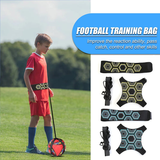 Football Training Equipment Football Training Belt Adjustable Waist Belt Soccer Ball Control Training Elastic Belt Supplies