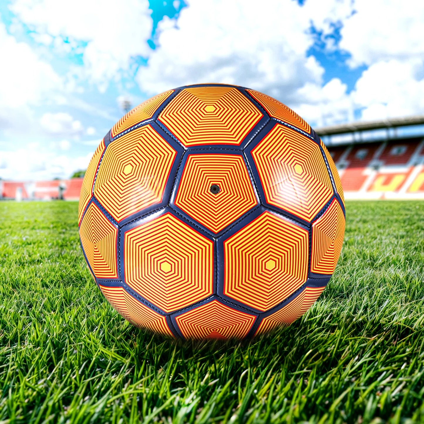 Versatile Usage Soccer Ball For Kids Training Size 5 Training Ball Inflatable Children Seamless
