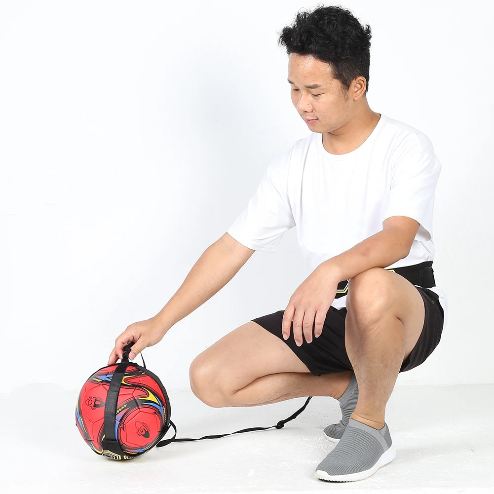 Football Training Equipment Football Training Belt Adjustable Waist Belt Soccer Ball Control Training Elastic Belt Supplies