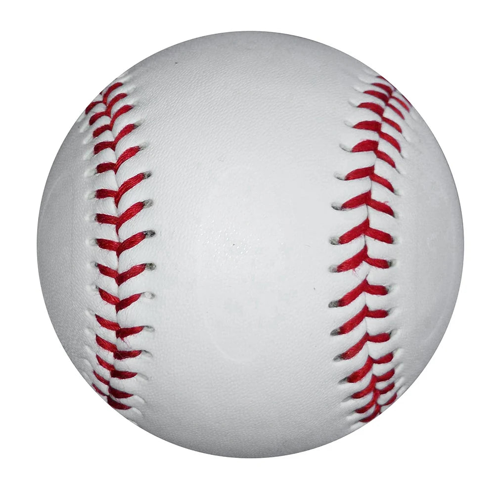 9inch BaseBall Ball Elastic 7.2cm Exercise Base Balls Soft Rubber Core Relieve Stress Equipment for Outdoor Supplies