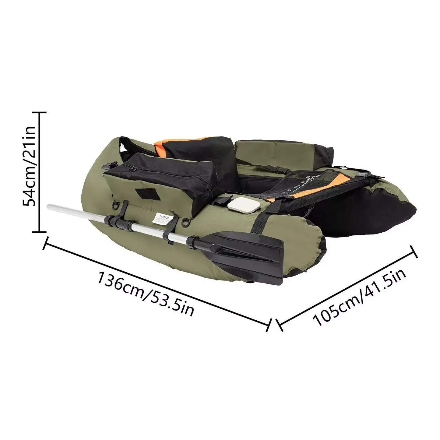Adjustable Kayak Backrest (90°-180°) | 286 lb Capacity | Heavy-Duty for Kayak Fishing on Lakes & Rivers | Portable & Sturdy
