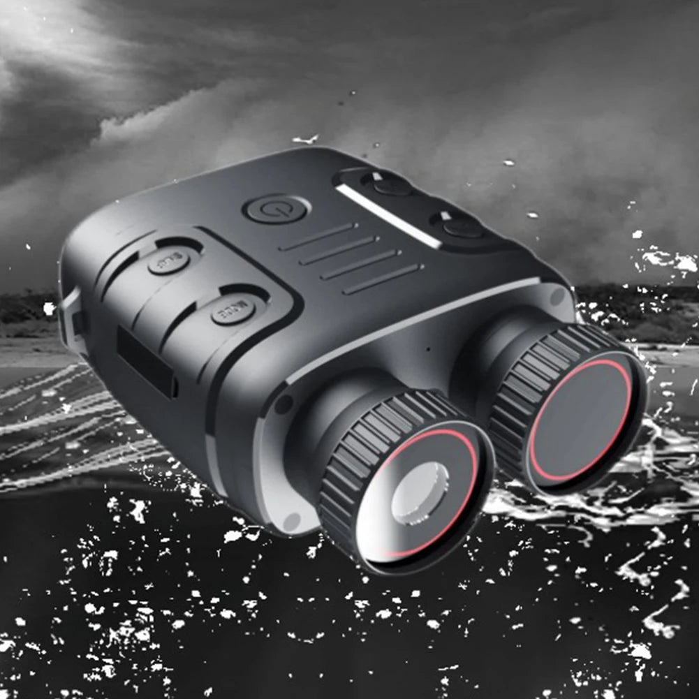 HD 1080P Night Vision Goggles 2.4-Inch Screen Infrared Digital Binoculars 5X Digital Zoom 300M Full Dark Viewing 7-Level I