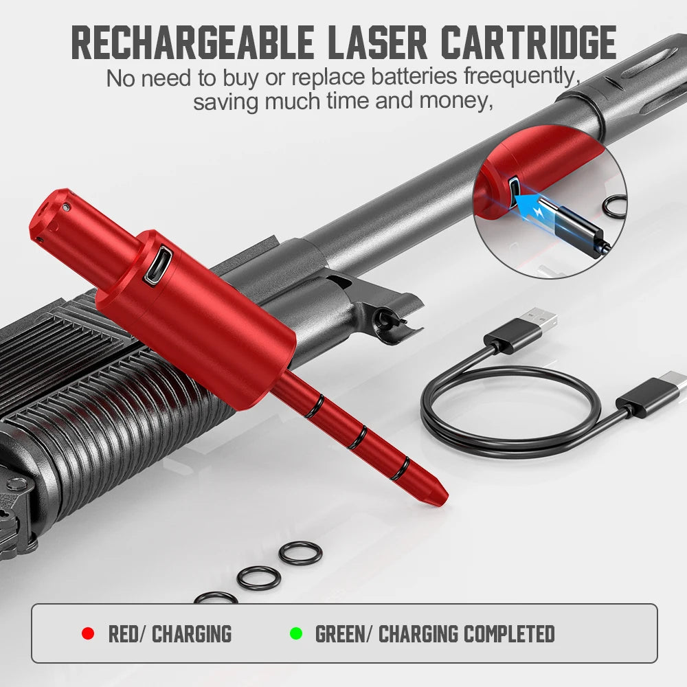 223REM multifunctional magnetic red green light trainer, dual-purpose for training and calibration