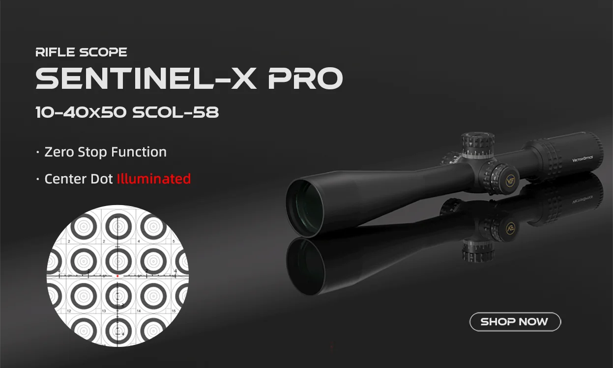 Vector Optics Hugo 6-24x50GT SFP Riflescope | BDC Reticle | 1/4 MOA Turret Lock Adjustment | Varmint Hunting | 1 Inch Tube