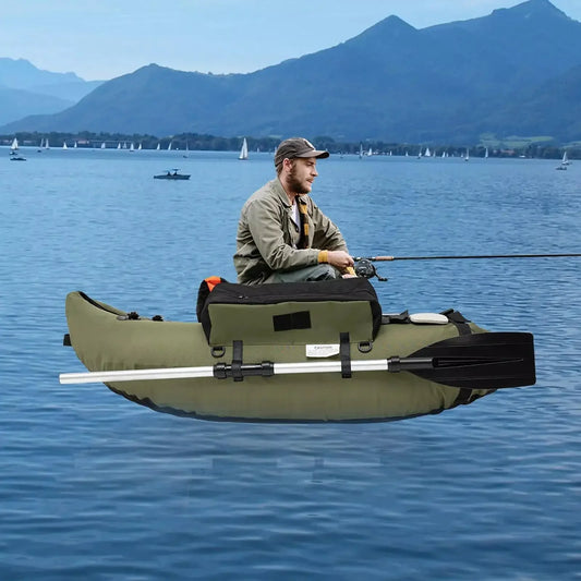 Adjustable Kayak Backrest (90°-180°) | 286 lb Capacity | Heavy-Duty for Kayak Fishing on Lakes & Rivers | Portable & Sturdy