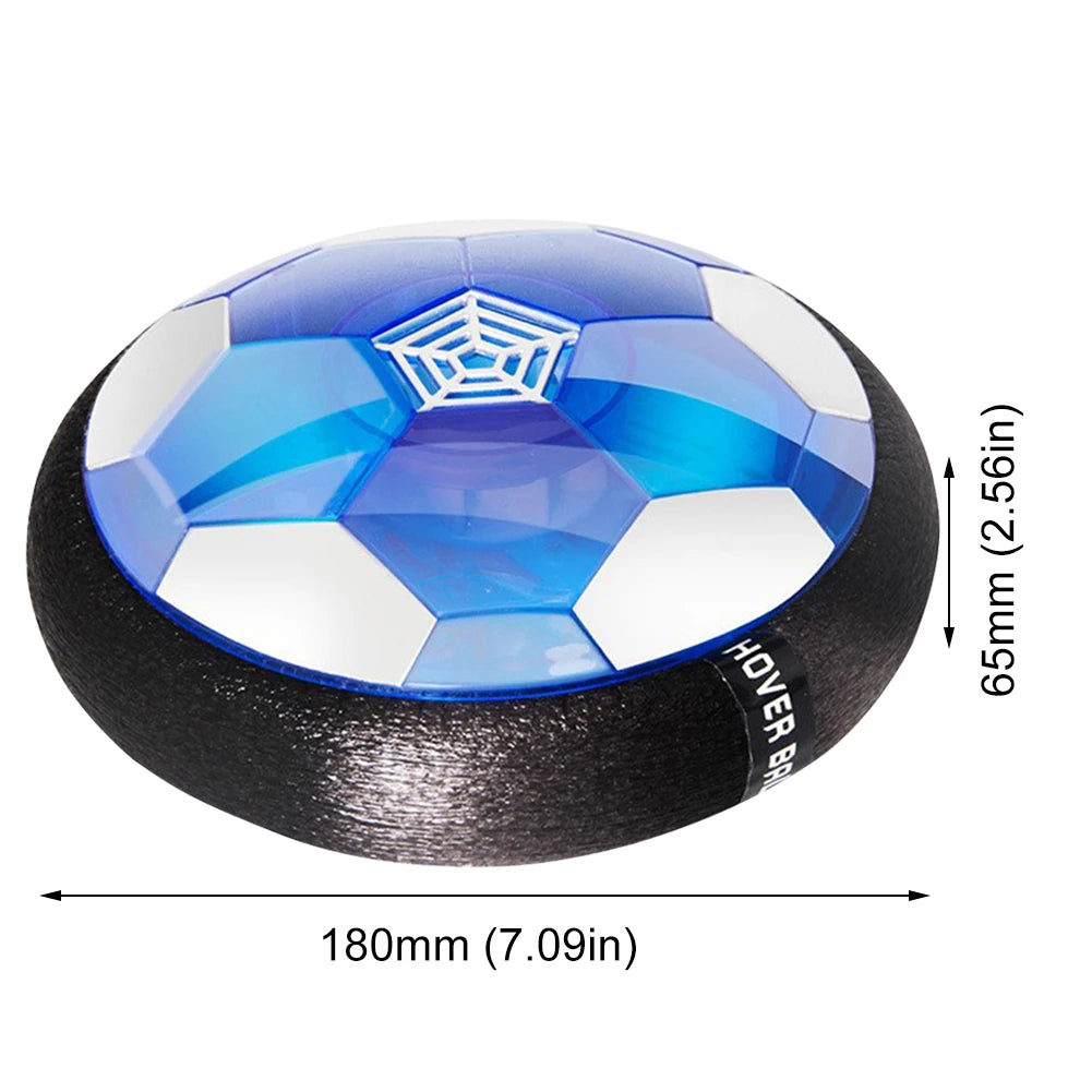 Air Floating Soccer Ball with LED Light and Foam Bumper Indoor Outdoor  Soccer Ball  Floating Soccer Gifts for Kids