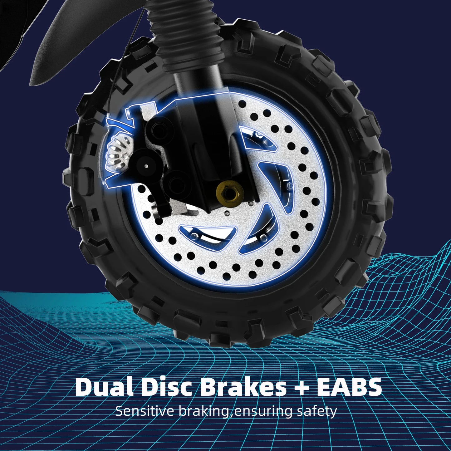 11Inch Off Road Electric Scooter 72V 6000W Dual Motor 85km/h Powerful E Scooter For Adults With Remote Control High Speed Safe