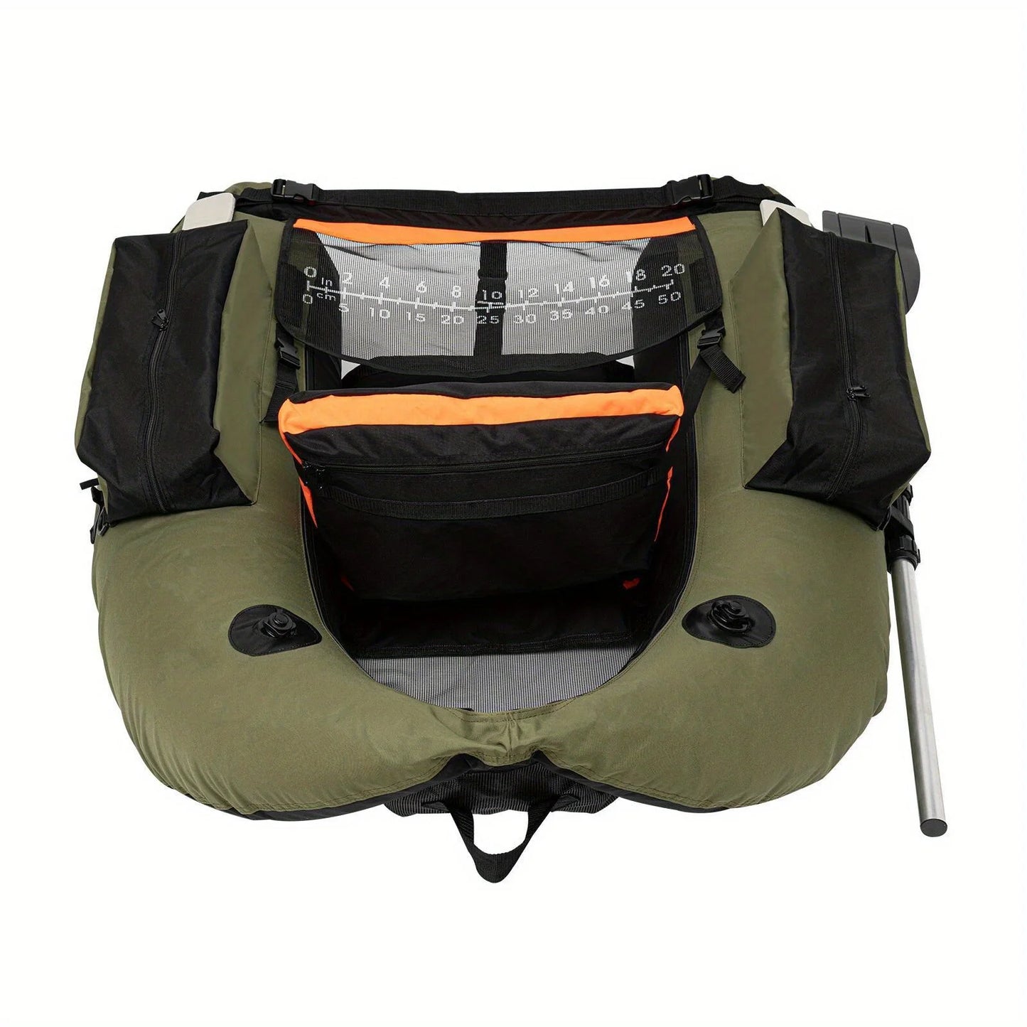 Adjustable Kayak Backrest (90°-180°) | 286 lb Capacity | Heavy-Duty for Kayak Fishing on Lakes & Rivers | Portable & Sturdy