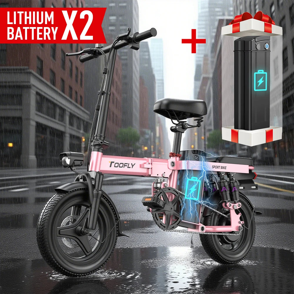 EU Warehouse Electric Bike Bicycle Exercise Electric City Bike E Bike TOOFLY Folding Ebike 250W