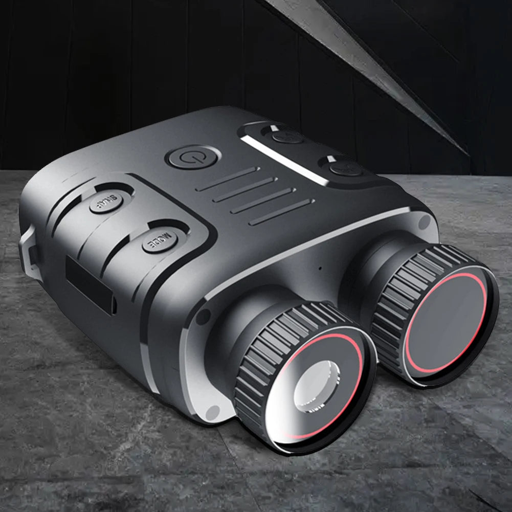 HD 1080P Night Vision Goggles 2.4-Inch Screen Infrared Digital Binoculars 5X Digital Zoom 300M Full Dark Viewing 7-Level I