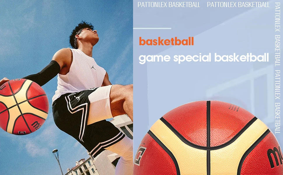 Original Molten BG3100 Basketball Soft Touch Rubber and Faux Leather Training Basketball High Bounce Indoor Outdoor Basketball