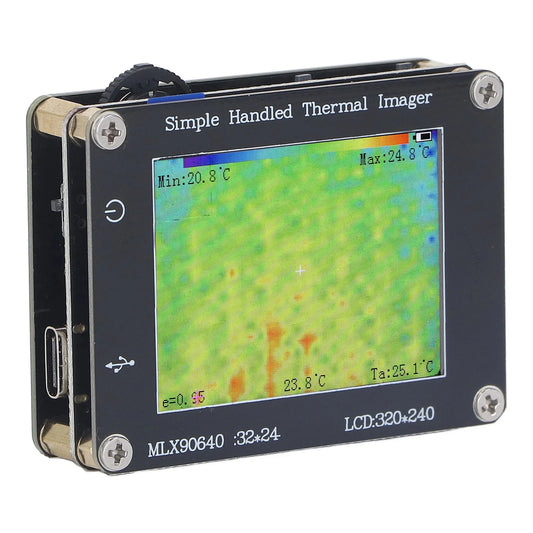 Thermal Imager Infrared Camera 2in Screen ‑ 40 ℃ to 300 ℃ Data Transmission Handheld Multifunctional Portable Thermal Imager