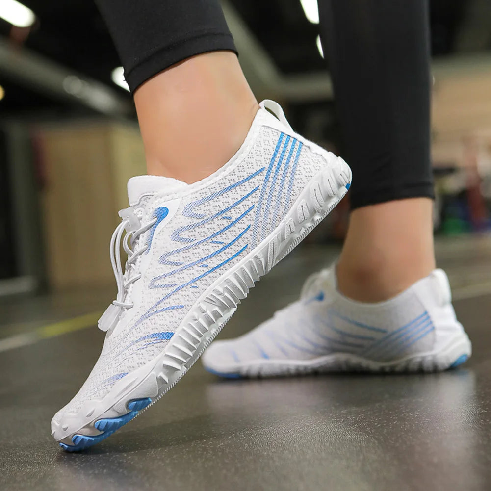 Grounding Shoes with Copper Grounded Footwear Non Slip Breathable Aqua Shoes Quick-Dry Lightweight Barefoot Shoes for Men Women
