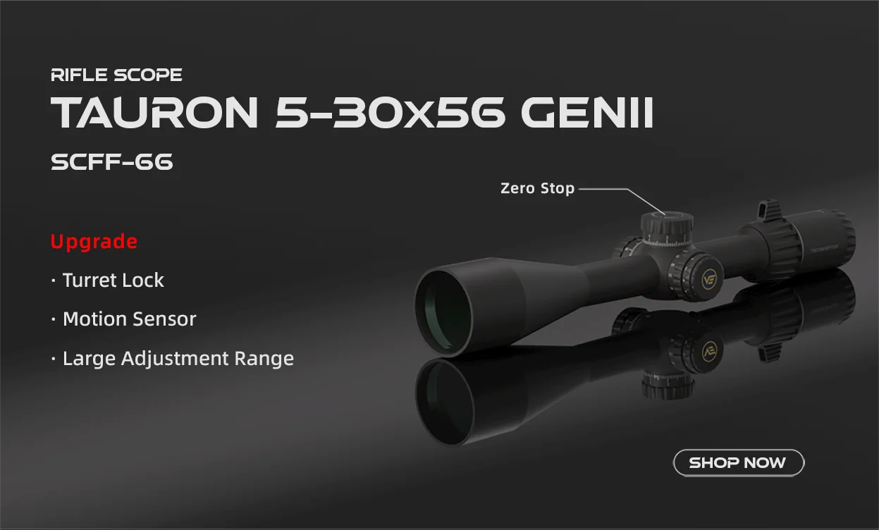 Vector Optics Hugo 6-24x50GT SFP Riflescope | BDC Reticle | 1/4 MOA Turret Lock Adjustment | Varmint Hunting | 1 Inch Tube
