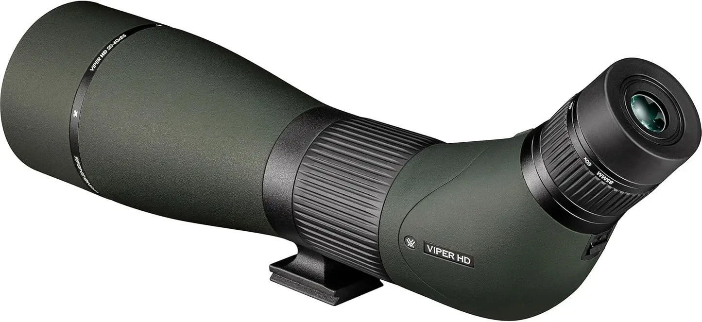 Vortex Viper HD Spotting Scope with Helical Focus Adjustable Eyecup Built-in Sunshade Waterproof Fogproof Unlimited Warranty