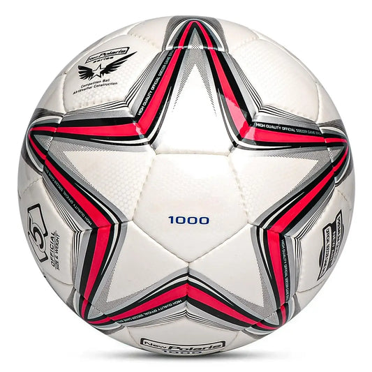 Soft PU Leather Soccer Ball Size 5 Indoor Outdoor Team Sports Training Practicing Game Match Soccer Ball Gift for Adult Youth