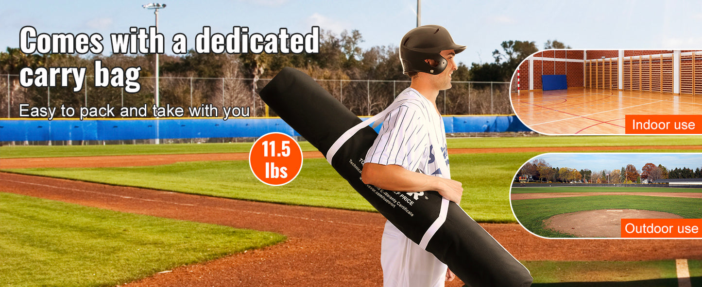 SucceBuy 5x5ft Portable Baseball Softball Practice Net for Hitting Batting Catching Pitching w/ Bow Frame Carry Bag Strike Zone